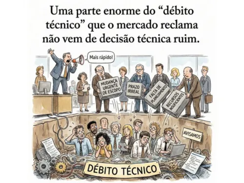 A Anatomia do Débito Técnico: Quando as Decisões de Negócio Afundam o Código